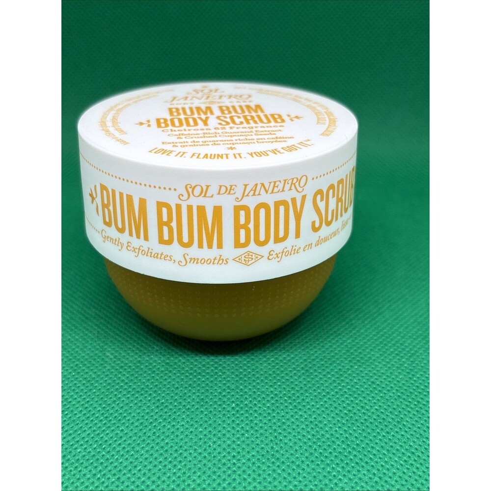 Sol De Janiero Bum Bum Body Scrub 2.5oz Travel Size NWOB